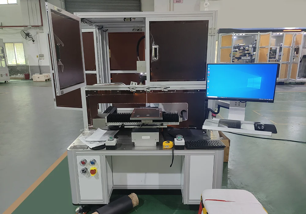 Semi-Automatic Electrode Laser Die-Cutting Machine
