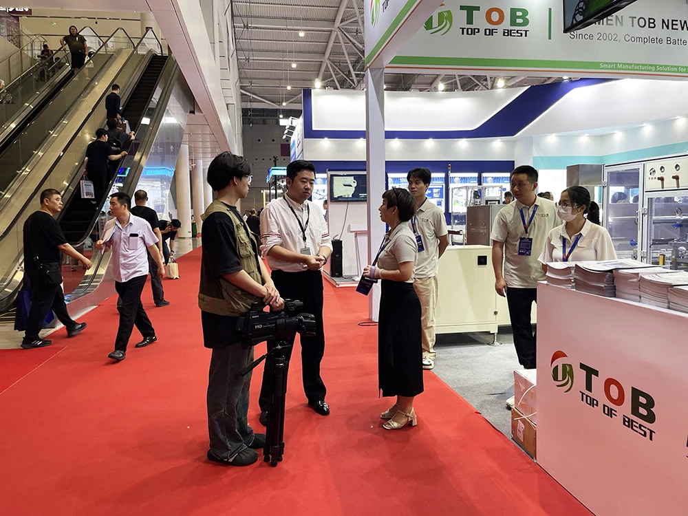 TOB Interviewed by China Central Television (CCTV) at CIBF 2025