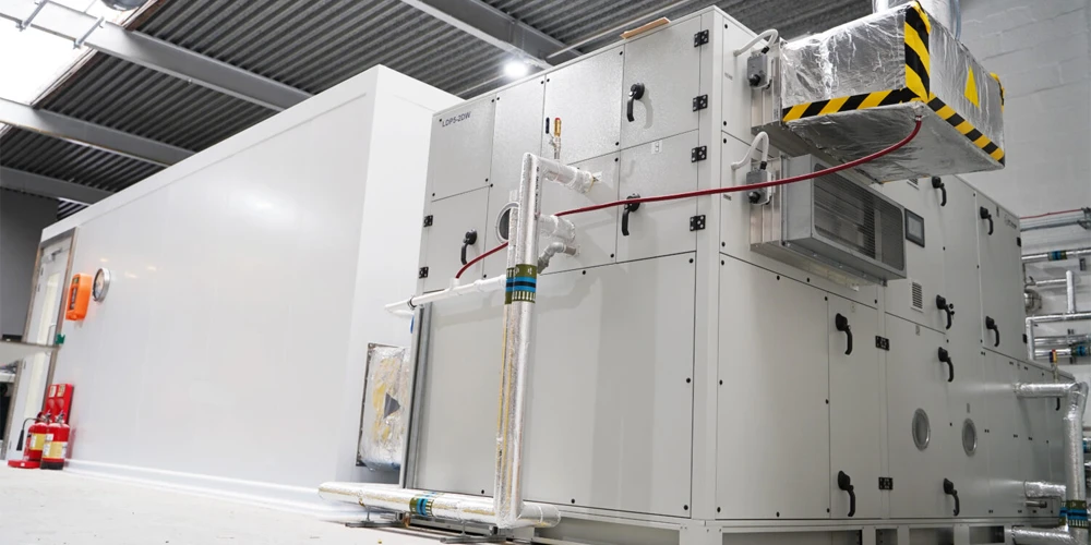 Dry Room for solid state battery