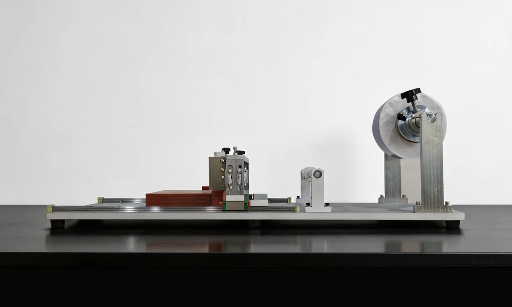 TOB-MBFW-300 Manual Film Wrapping Machine for Prismatic Cells(side view)
