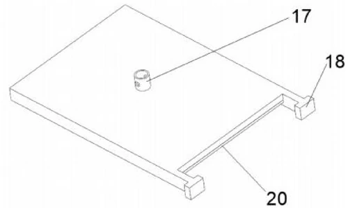 CN215549102U Figure 4 - structure of the battery fixing plate
