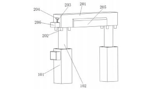 External structure of the heating device