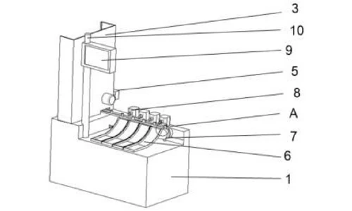 CN215656472U Figure 1 - structural view of the sorting machine