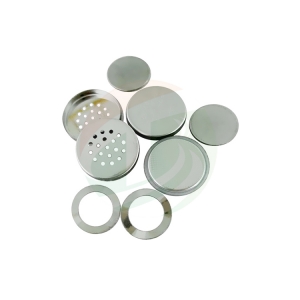 boîtier de pile bouton au lithium air avec mesh-304ss