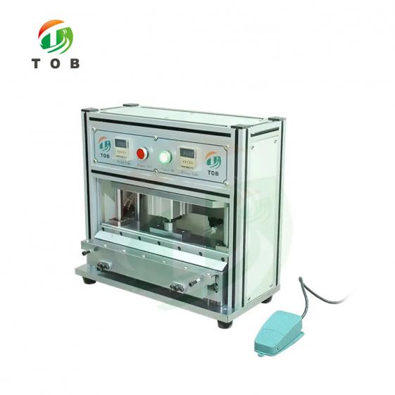 pouch cell battery edge folding machine