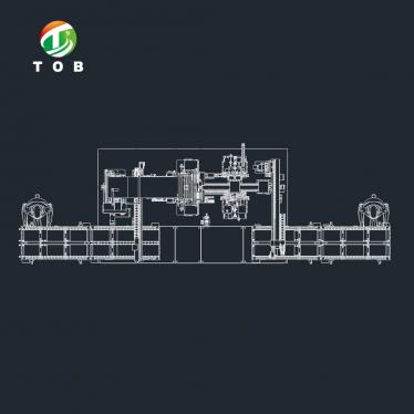 Machine d'emballage pour cellules prismatiques