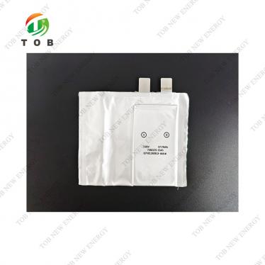 Cellule de type sachet sans anode