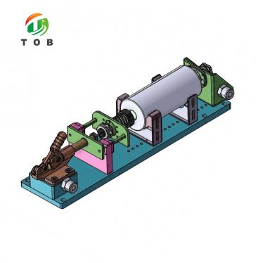 Dispositif de test de batterie cylindrique
