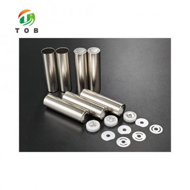 Kit de boîtier de cellule cylindrique 14500 avec capuchon anti-explosion et joints isolants