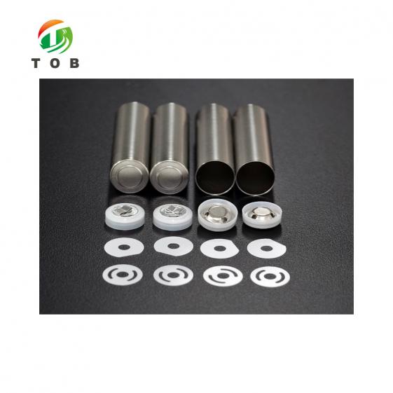 14500 Cylinder Cell Case Kit with Anti-Explosive Cap and Insulation Gaskets