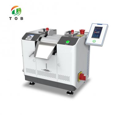 Broyeur à trois cylindres en céramique de précision TOB-SG-65ZP avec rouleaux en céramique de zircone Φ65×150mm