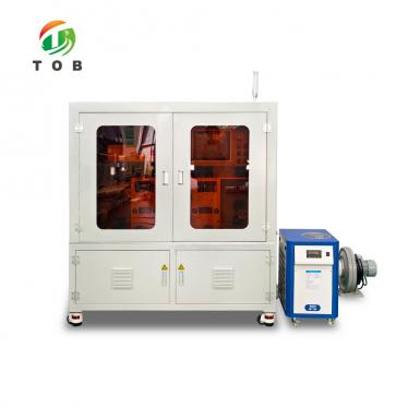 Machine de perçage au laser pour feuille de cuivre TOB-F200W-T3 avec trois têtes de laser à fibre et déroulement asservi