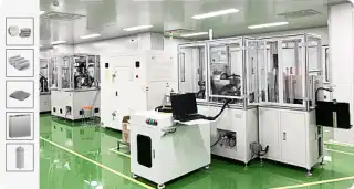 ligne de production de batterie