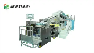 machine de revêtement d'électrode de batterie