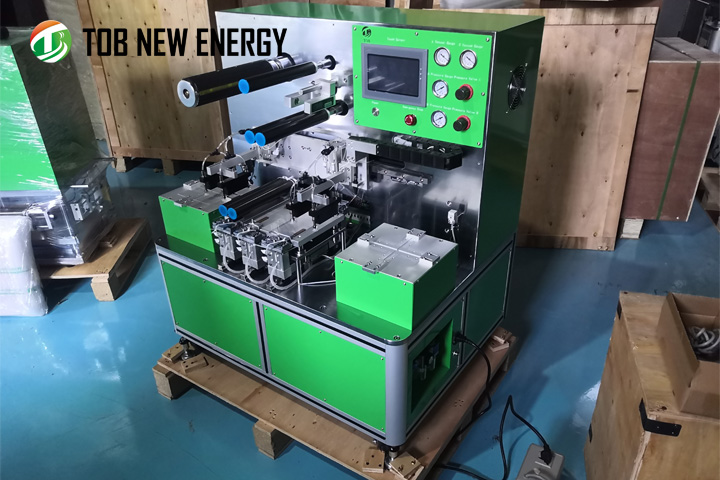  TOB nouvelle énergie nouvelle conception Semi-auto empileuse de batterie