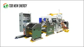 machine de presse de roulement d'électrode de batterie